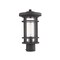 Z-Lite Jordan 1 Light Outdoor Post Mount Fixture, Oil Rubbed Bronze And Clear Seedy 570PHM-ORB - alternate 2